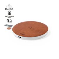 CARICATORE WIRELESS IN PELLE